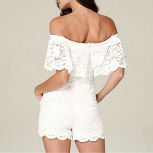 Guess White Romper